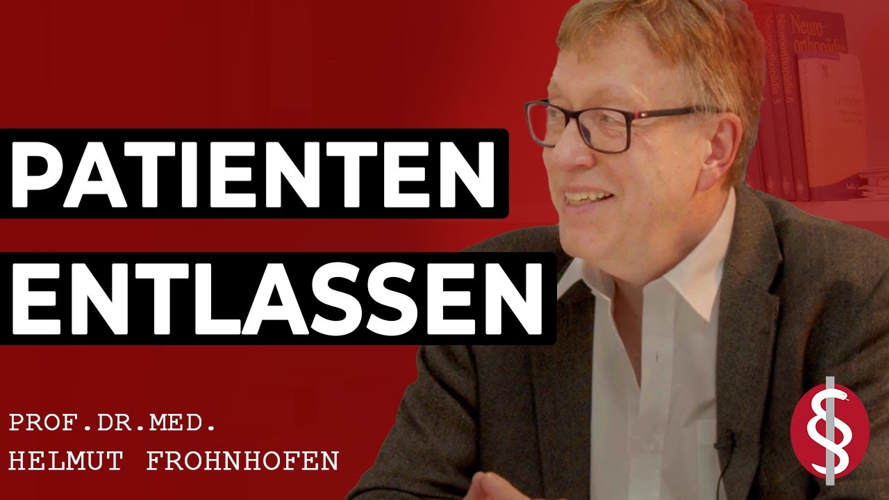 Was ist ein gutes Entlassmanagement? - Prof. Dr. med. Helmut Frohnhofen | Rechtsdepesche