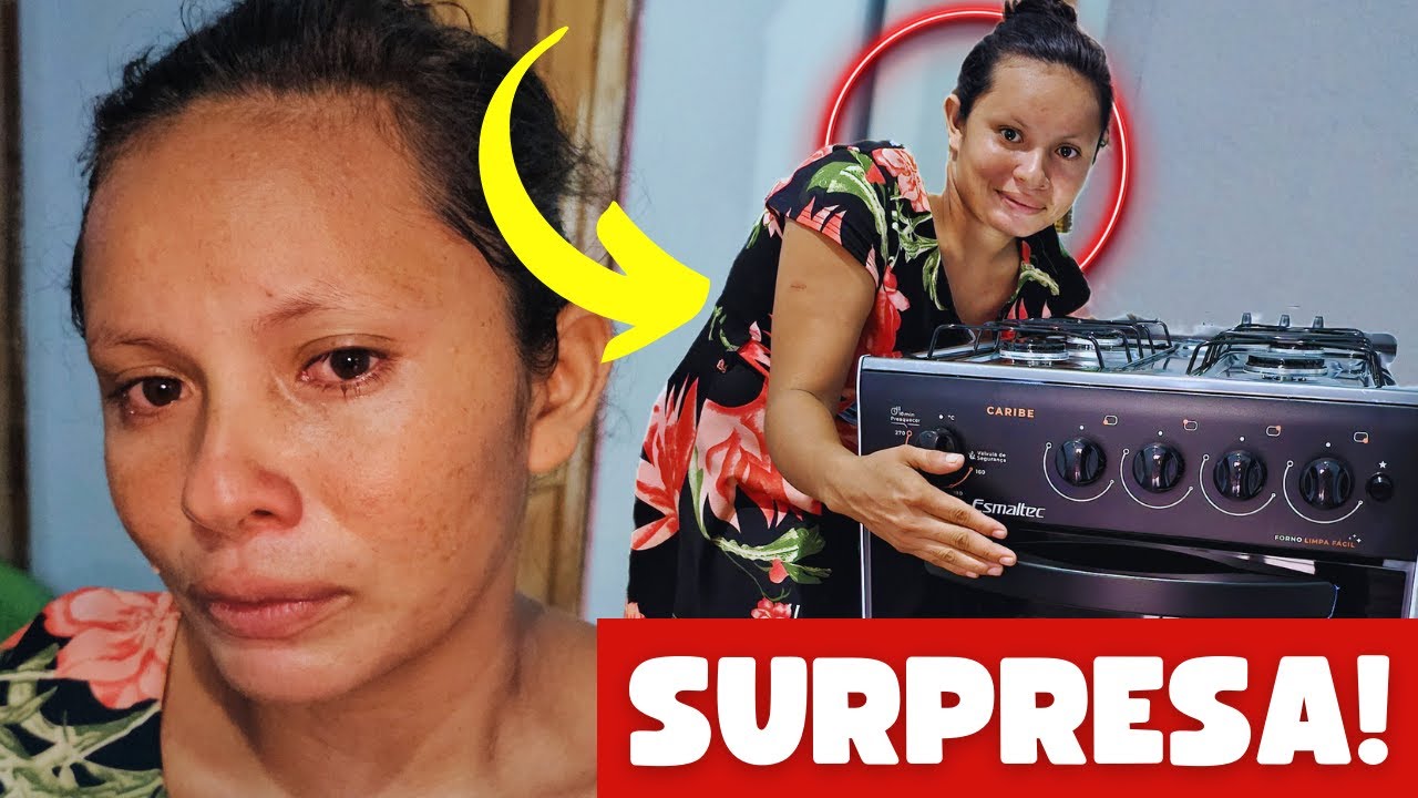 GRÁVIDA MÃE DE 3 SE EMOCIONA COM TANTA SURPRESA! ELA NÃO ACREDITA!