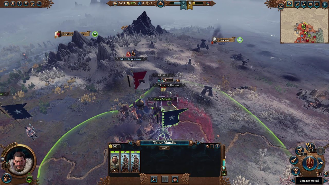 PRO Tzarina Katarin Ice Court Legendary Kislev Campaign Patch 7.1 Total War Warhammer 3