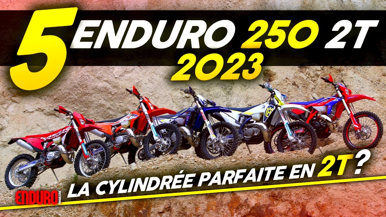Comparatif ENDURO 250 2T 2023 : La cylindrée parfaite en 2T ?