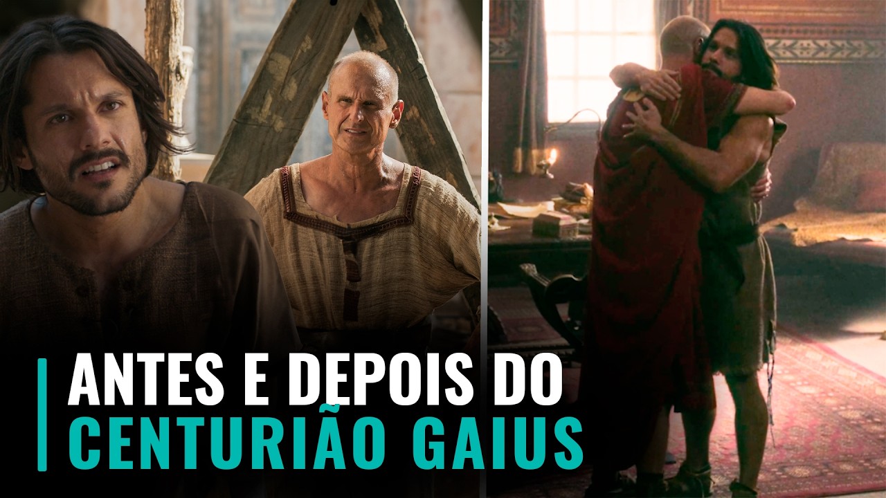 Antes e Depois do Gaius, o Centurião Romano (Momentos de The Chosen)