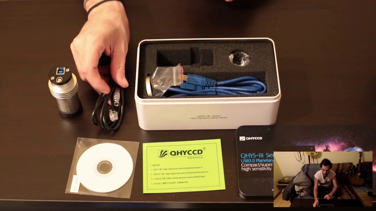 Unboxing in Pigiama 1 - QHY5III 290