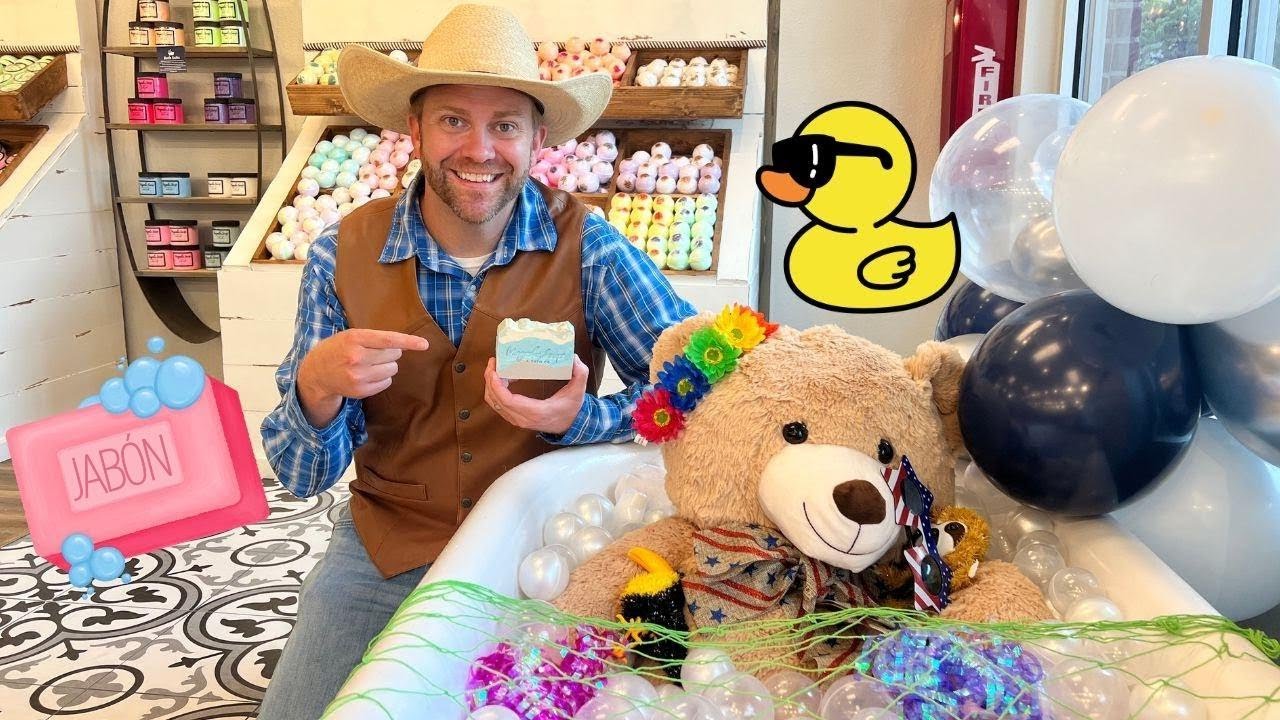 ¡Diviértete haciendo jabón con Cowboy Jack en Magnolia Soap & Bath Co!