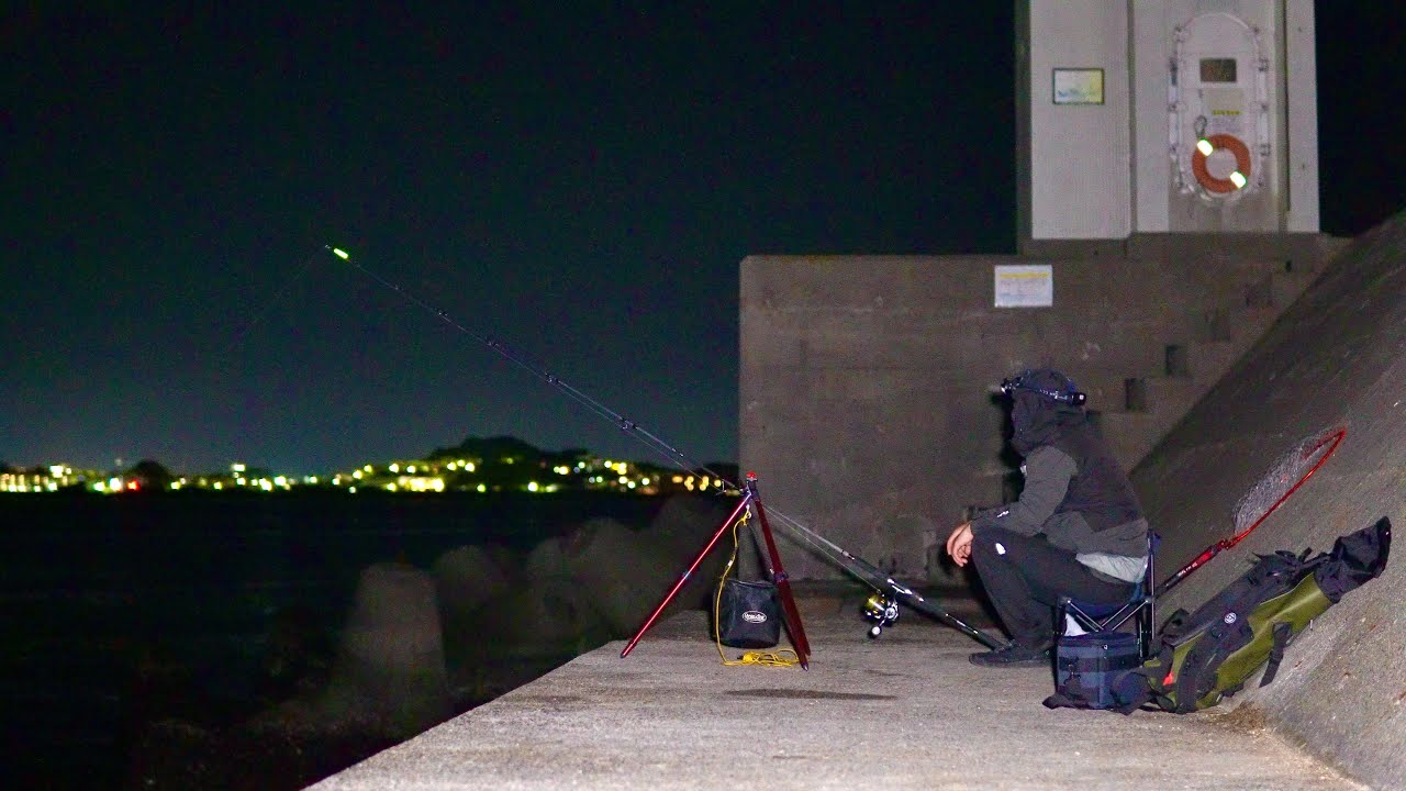 ブッコミ釣りで大物を狙い続けたリアルな釣り動画　[堤防編]