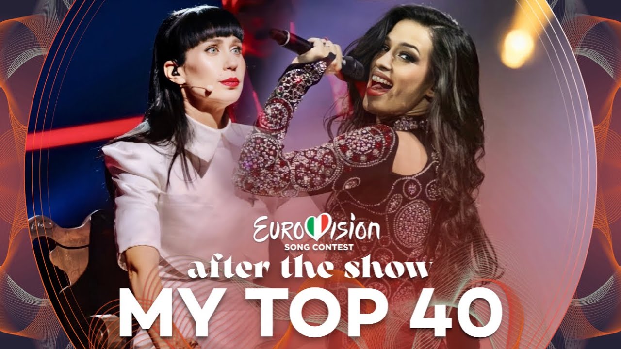 Eurovision 2022 | My Top 40 (After the Show)