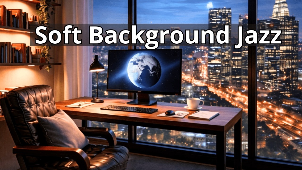 Soft Background Jazz for Reading and Calm Focus | Piano & Sax