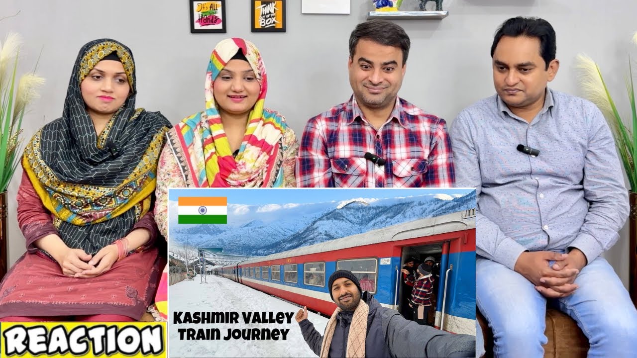 Most Luxurious Jammu Kashmir Valley Train Journey In Snowfall -7°C *Note This*⚠️| Reaction!!