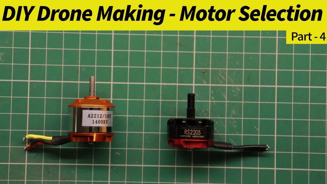 [தமிழ்]  Drone Making - Part 4 - BLDC Motor Selection