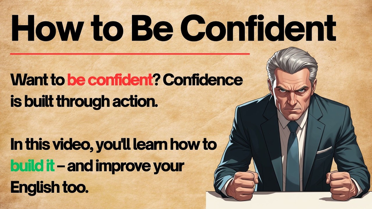 This Lesson Will Rebuild Your Confidence || Learn English Through Mindset Training 🔥 Level 3