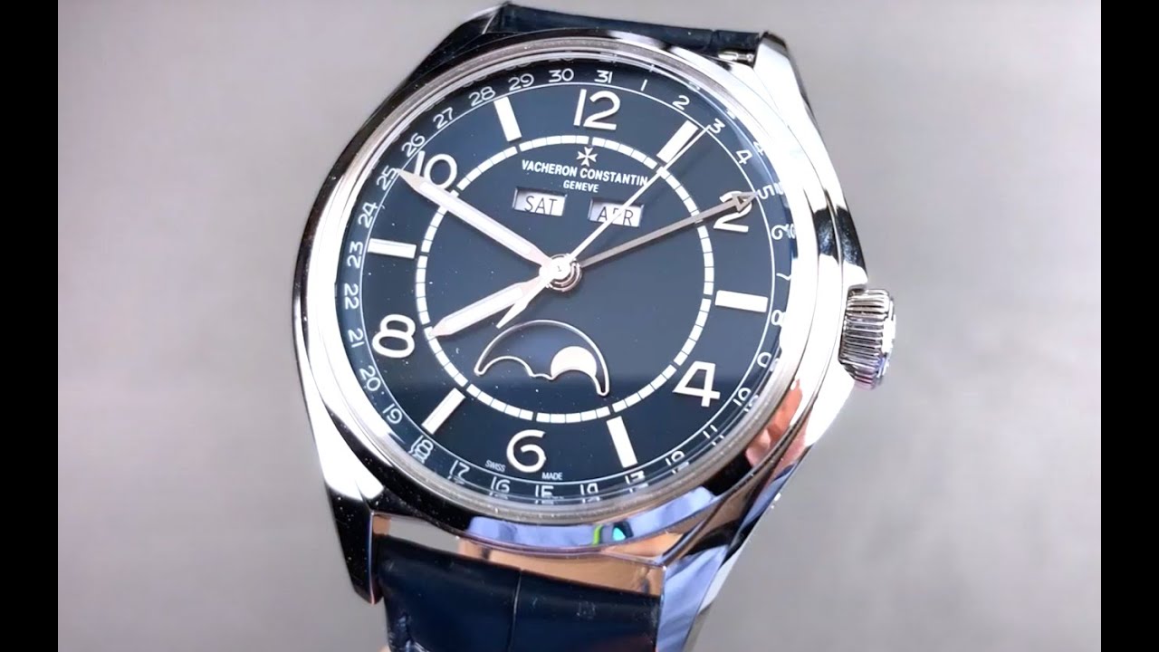 Vacheron Constantin FiftySix Complete Calendar BLUE Dial 4000E/000A-B548 Vacheron Constantin Review