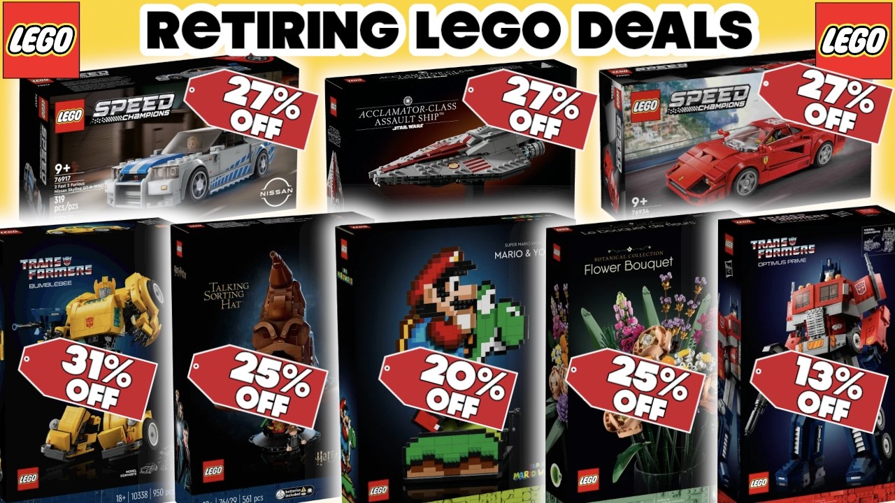 LAST CHANCE! ...LEGO Sets Retiring July 31st - UP TO 31% OFF!