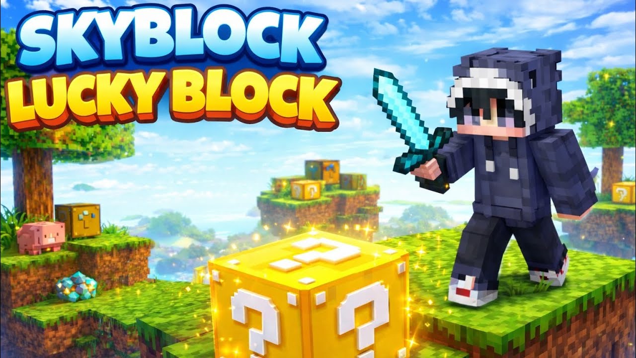 Sky block ضيعت كل حاجه😵😵😵😵