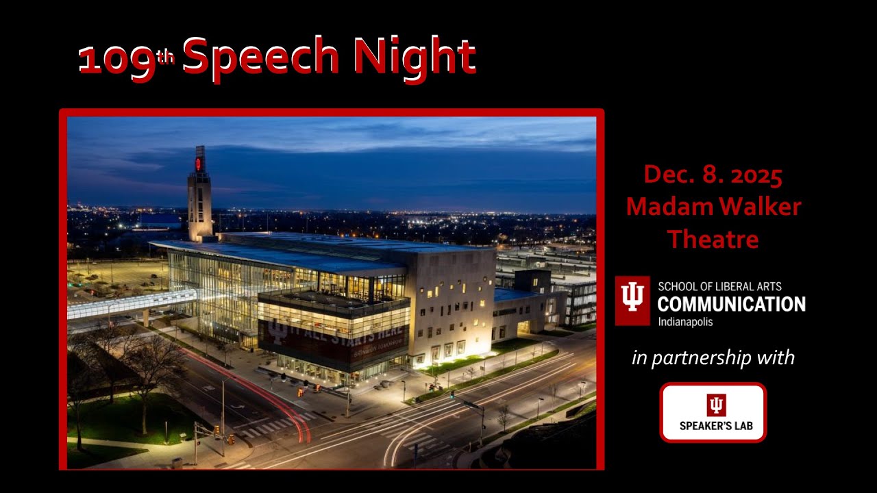 109th Communications Studies Speech Competition