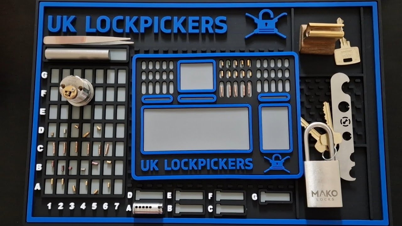 Review: Pinning mats from uklockpickers.co.uk - plus giveaway (now closed)
