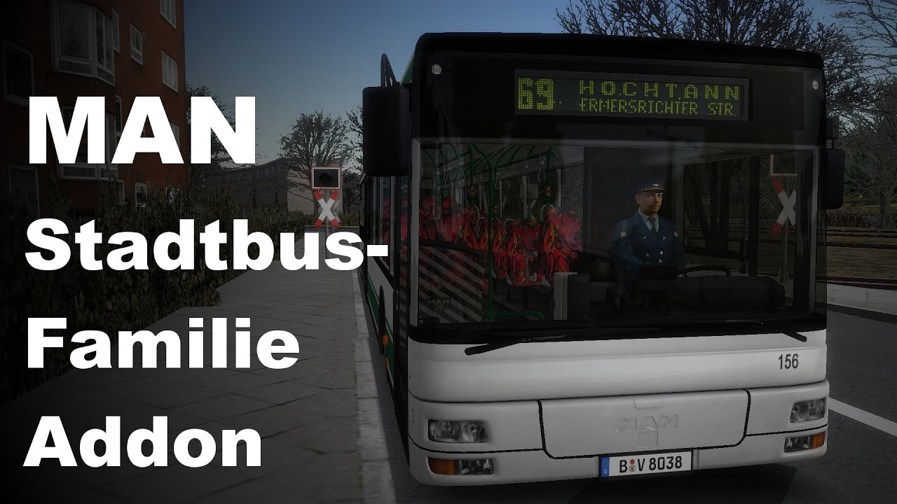 [Vorstellung] Omsi 2 - MAN Stadtbusfamilie Addon - MAN NG 313 - Funktionen und Testfahrt