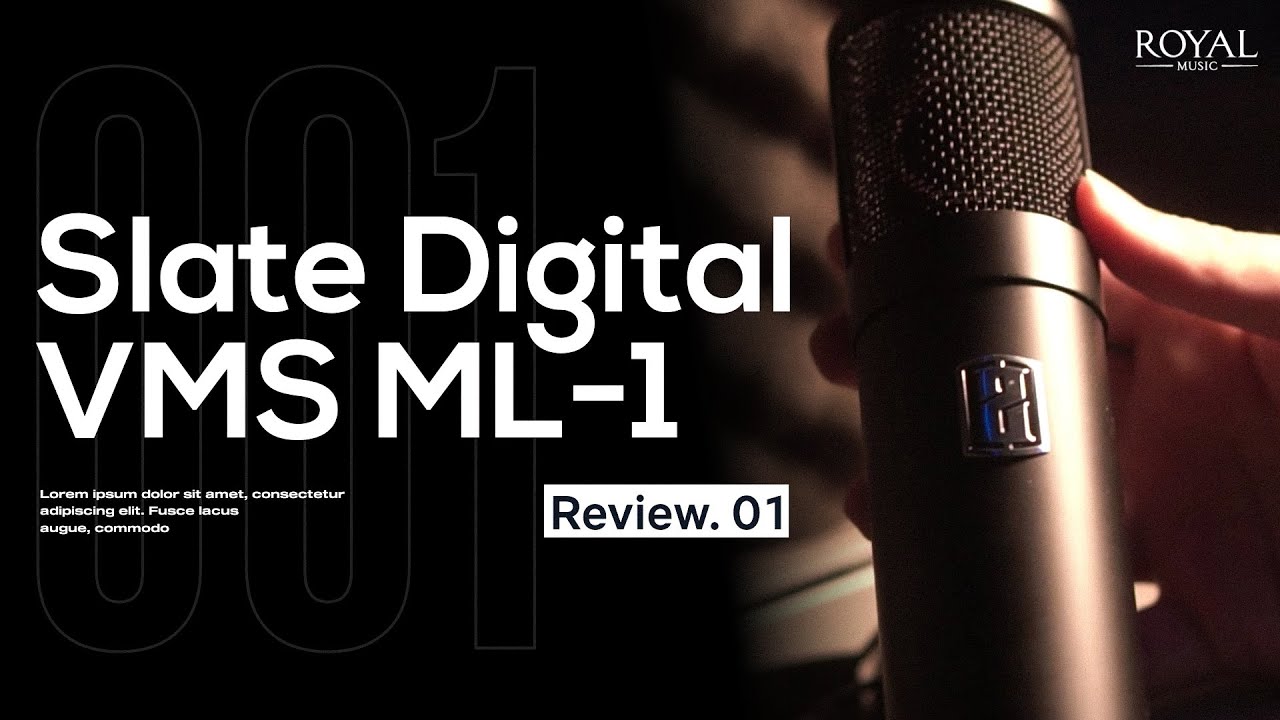 Slate Digital ML-1 | O Microfone do 7 Minutoz | Review 01