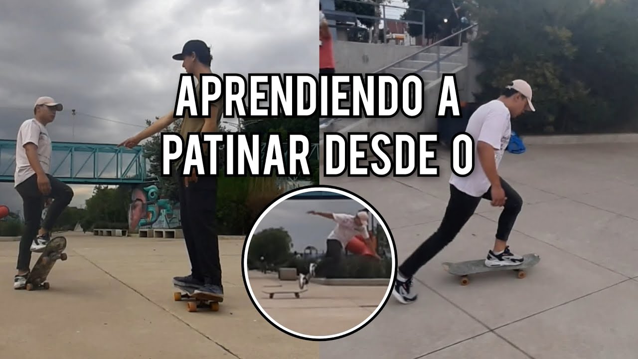 Enseñandole a patinar desde 0 a mi amigo (nunca ha probado el skate)  | Revenant skateboarding