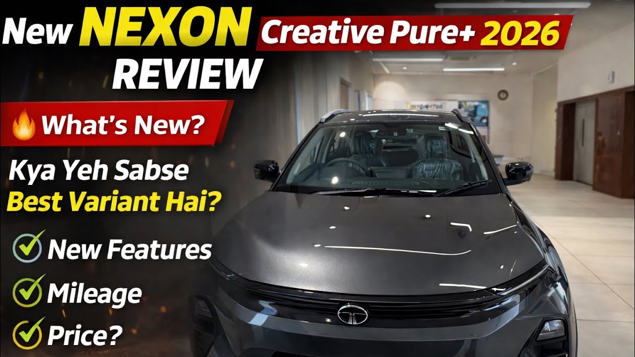 New Nexon Creative Pure+2026 Review #tata #tatanexon #nexon #tatamotors #review #pure #car #petrol 