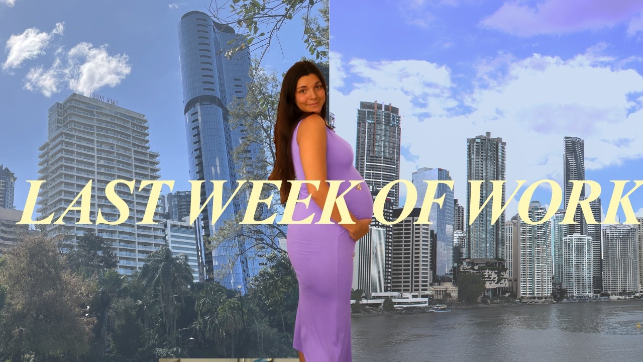 Maternity Leave Is Here 🤰 My Final Week of Work, WFH & Third Trimester Nesting