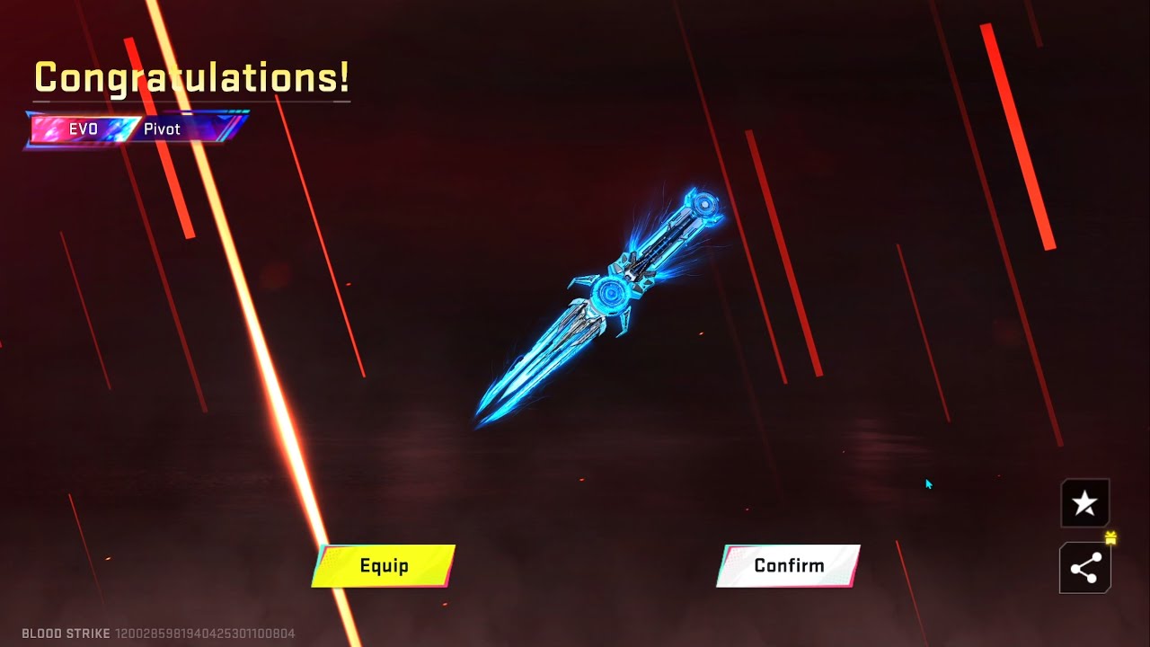GACHA NEW EVO MALE PIVOT BLOODSTRIKE