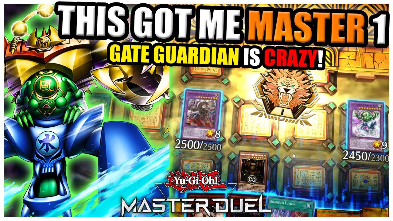 100% WINRATE IN MASTER RANK | Master 1 Gate Guardian Deck Profile | Yu-Gi-Oh! Master Duel
