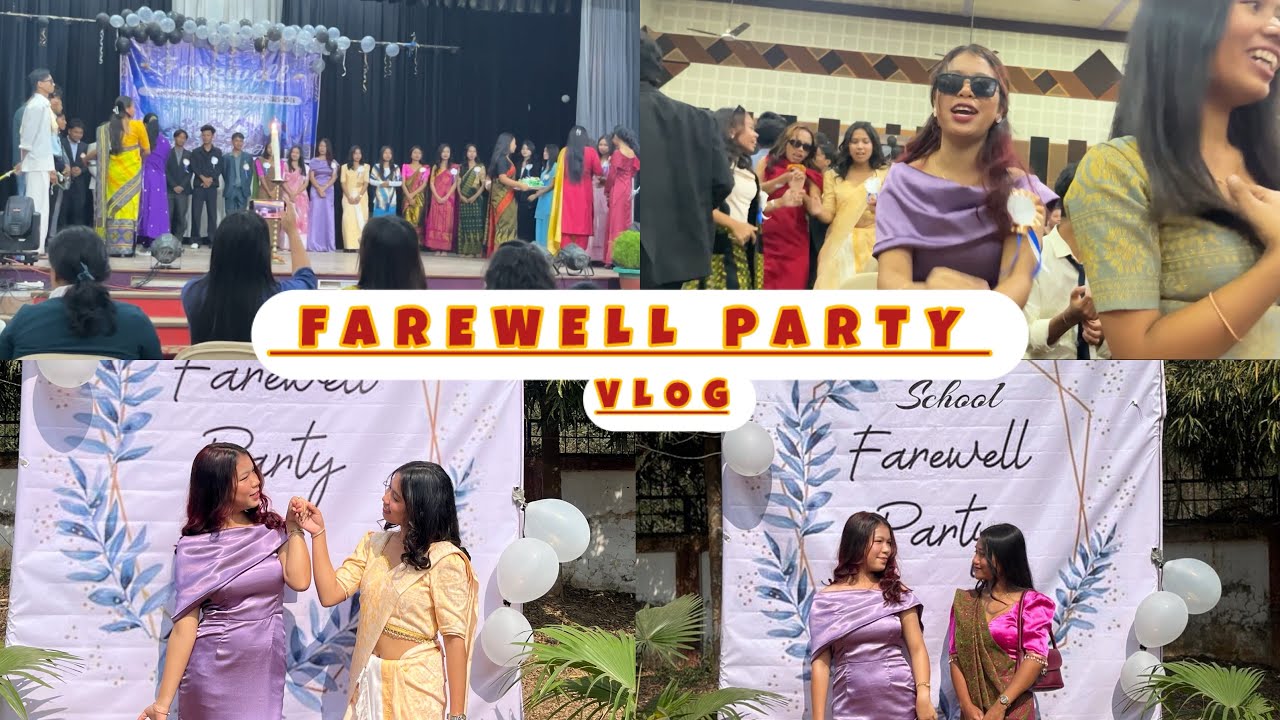 Farewell party 🥹|Last enjoy moments with friends| khumpui academy #farewellvlog #farewellparty