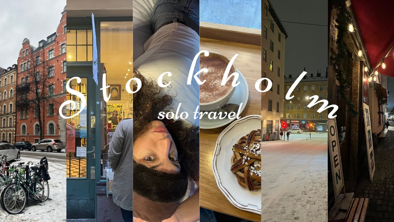 Solo travel with me to Stockholm ❄️❣️
