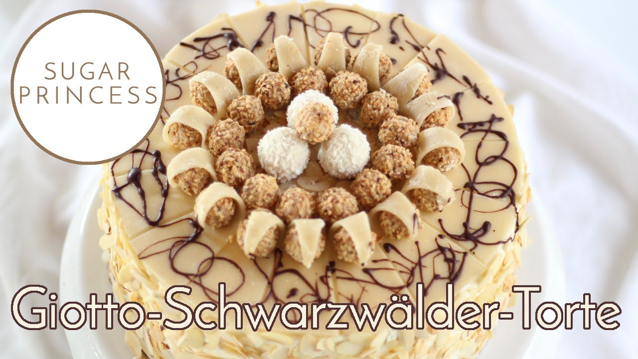 Super leckere Giotto-Torte mit Raffaello-Sahne-Creme | Rezept von Sugarprincess