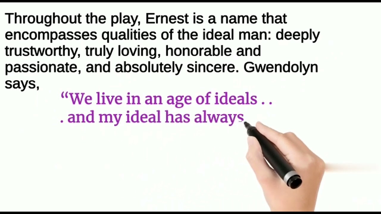 Title significance of importance of being earnest
