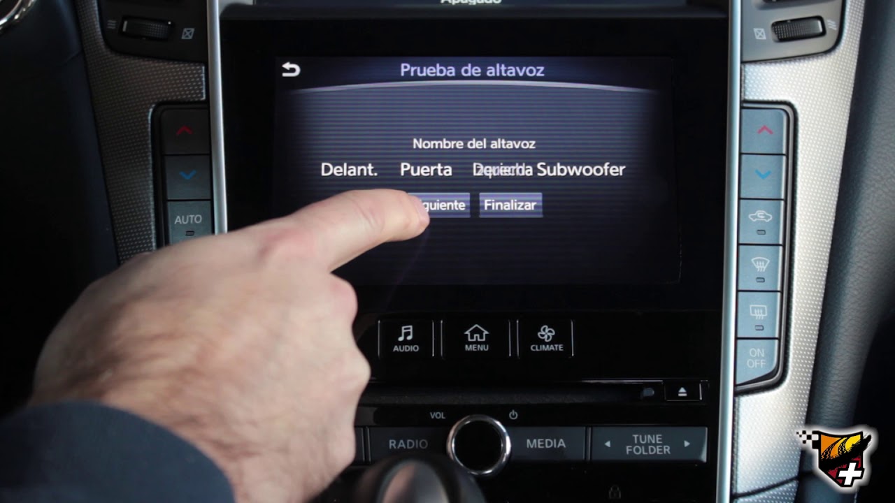 Infiniti Intouch - Menú oculto
