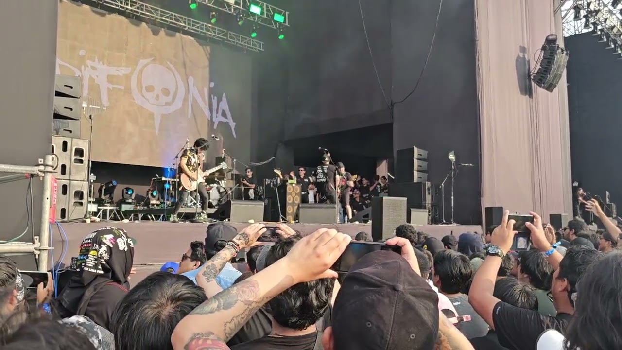 DIFONÍA - Miedo a perder (Vivo x el rock 2025)