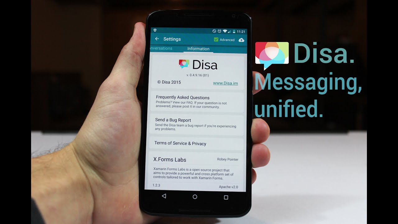 Disa - A Unified Messaging Experience
