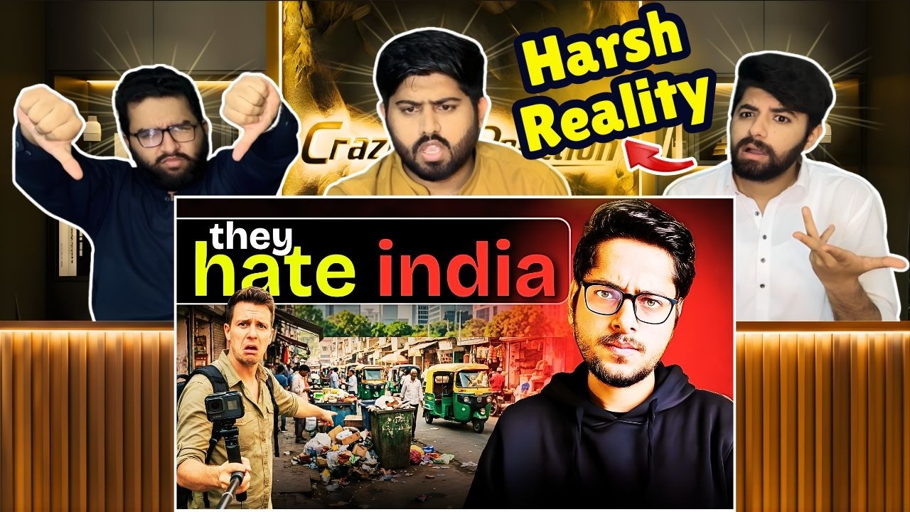 Reaction On How Foreign Vloggers Defame India | सच्चाई | Pakistani Reaction 🔥