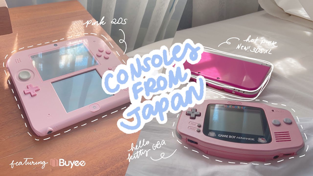 🇯🇵 buying japan exclusive consoles || gameboy advance, new! 3ds, and 2ds in 2021 ft. buyee