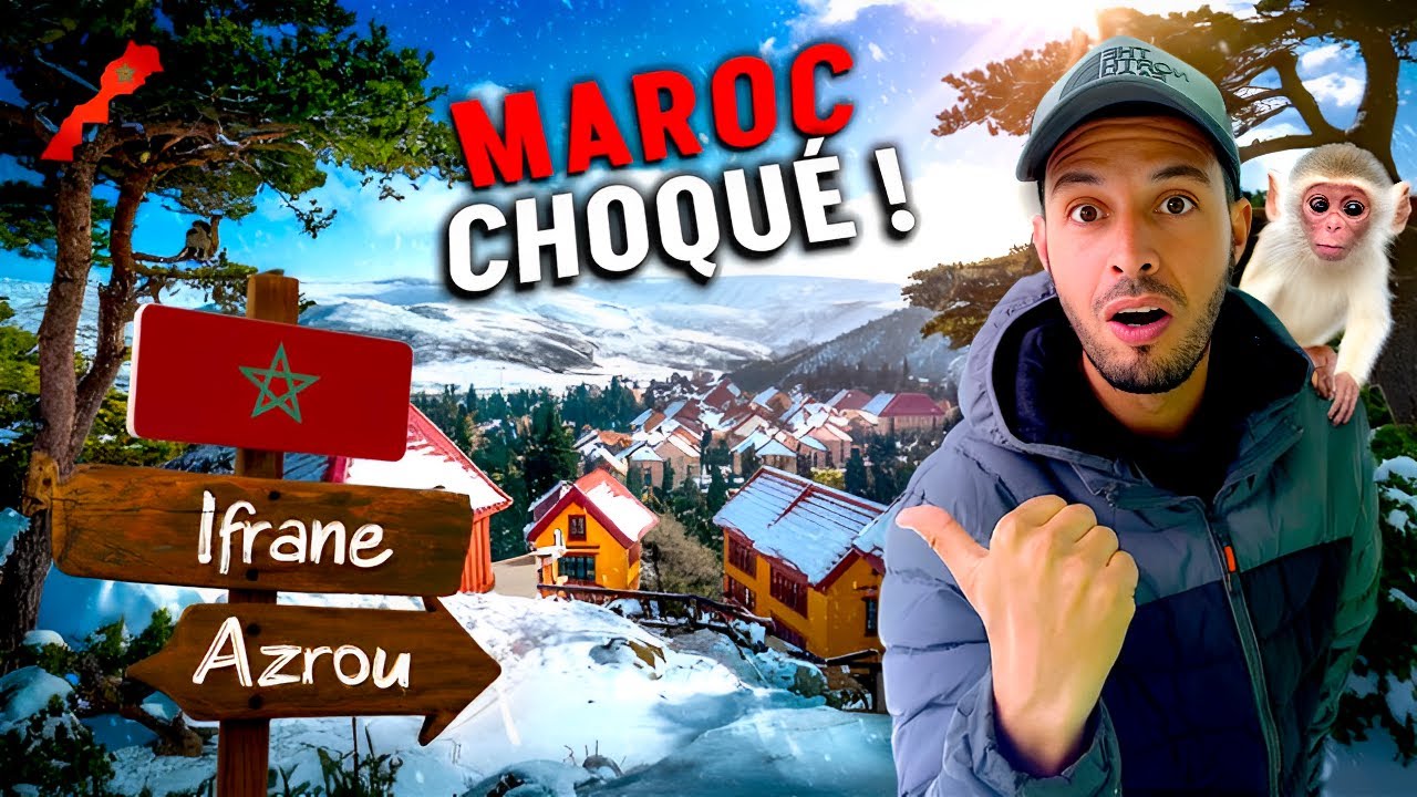 VOUS NE CROIREZ JAMAIS QUE C&rsquo;EST AU MAROC ! 😱 (IFRANE & AZROU) 🇲🇦