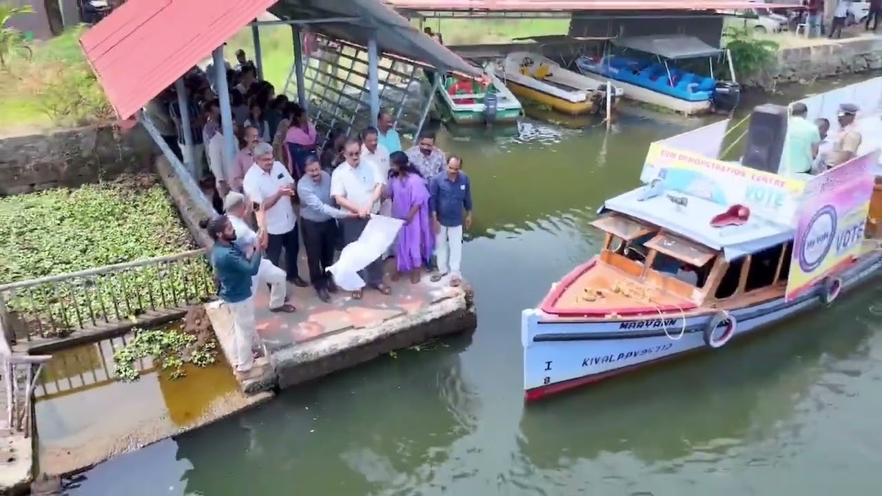 In the water-bound region of Kuttanad in Alappuzha district, democracy reaches every shore.