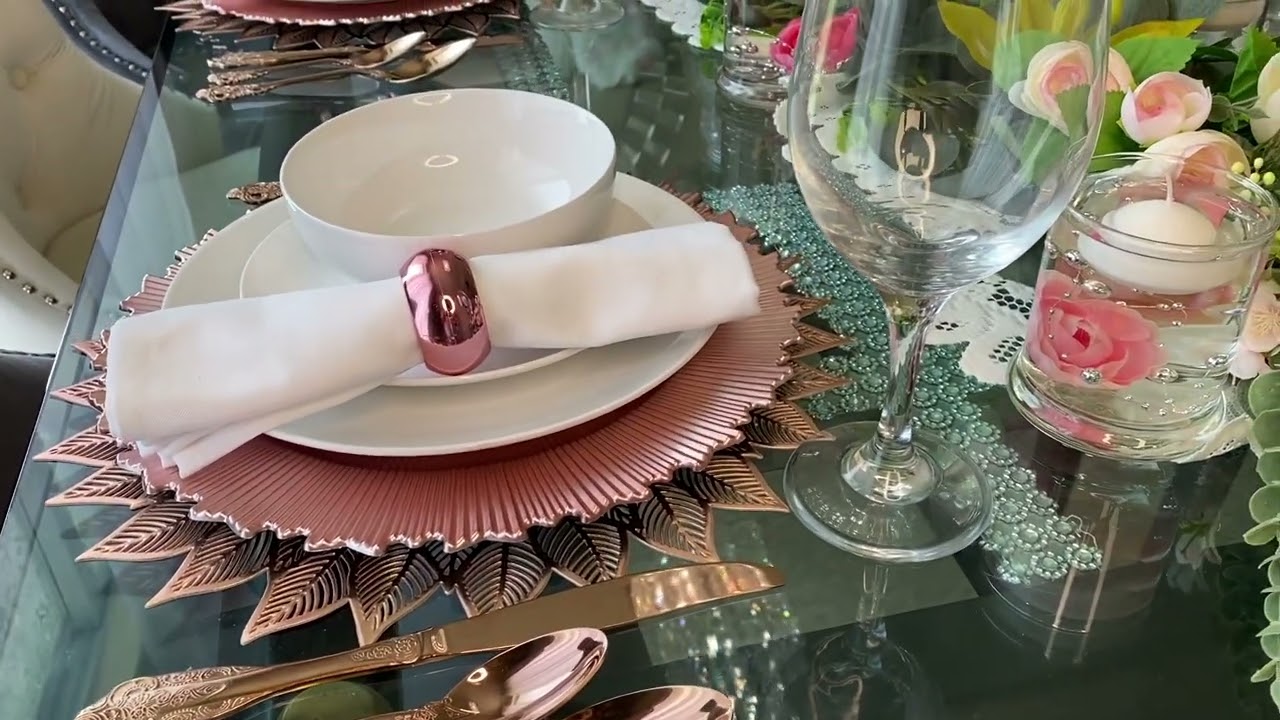 DIFFERENT WAY TO DECORATE DINING ROOM | TABLE  DECOR IDEA |