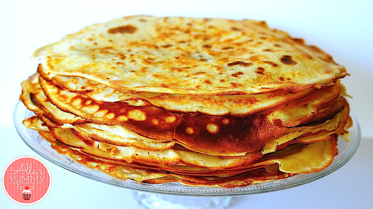How to Make Blini | Russian Pancakes Recipe | Как сделать Блины