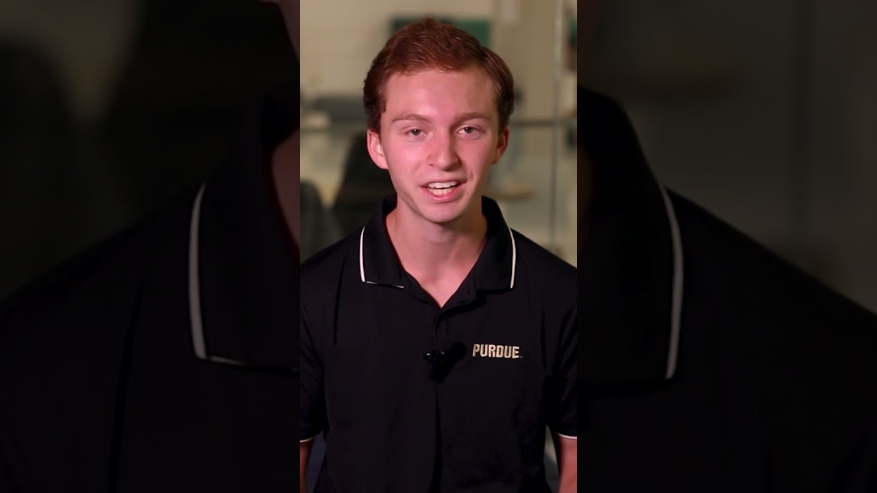Purdue College of Science student ambassador- Chris