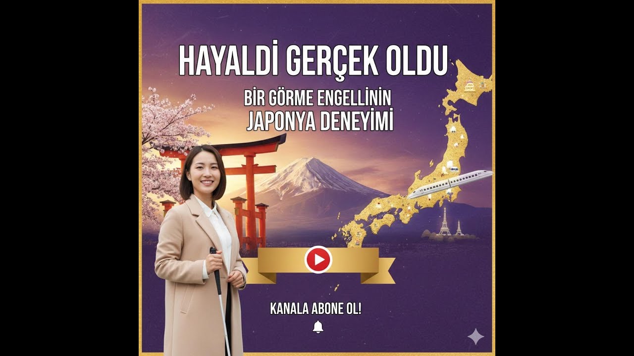BİR GÖRME ENGELLİNİN JAPONYA DENEYİM/ EYLEM YURTSEVERLE KEYİFLİ BİR SOHBET #128