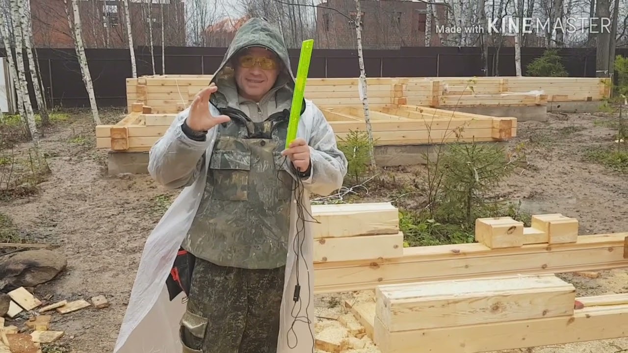 Как держат тепло дома из бруса