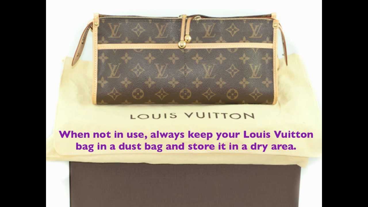 Authentic Designer Handbag -- How To Clean Louis Vutitton Monogram Canvas.mov