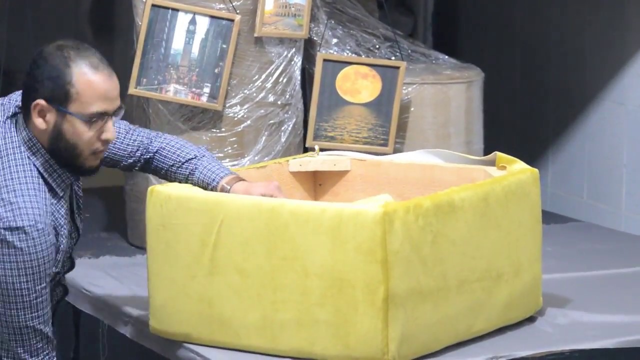Comment réaliser un pouf ? / Omar Best Design