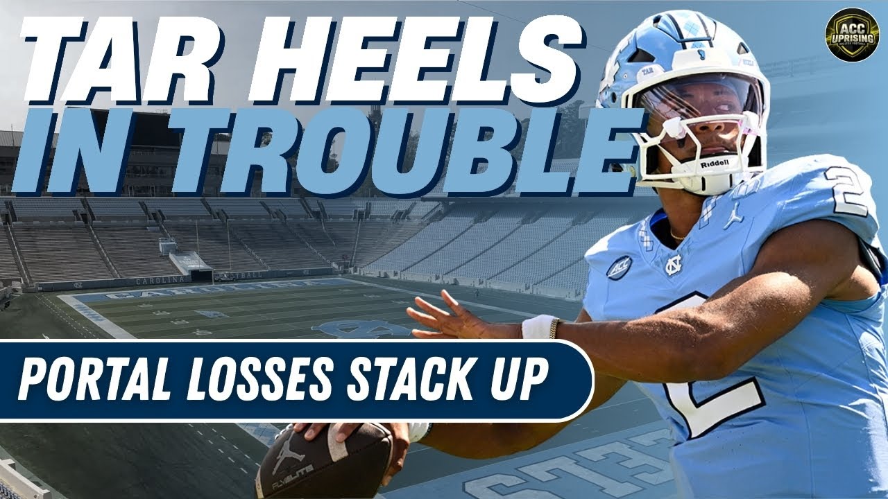 UNC is HURTING! Tar Heels LOSING TONS TO THE PORTAL!