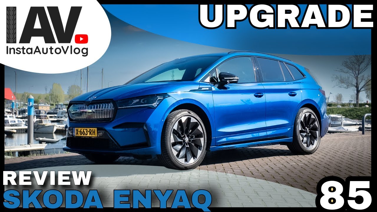 De vernieuwde Skoda Enyaq 85 is echt met recht een upgrade