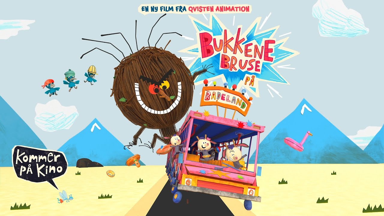 BADEBUSSEN | DJ M&oslash;M&oslash; feat. Kjartan Lauritzen - Bukkene Bruse p&aring; Badeland (Offisiell Teaser)