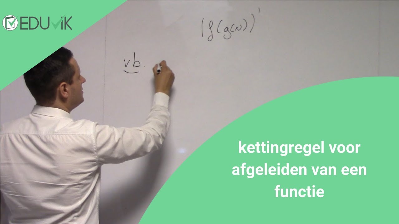 Kettingregel voor afgeleiden (f(g(x))' - Eduvik