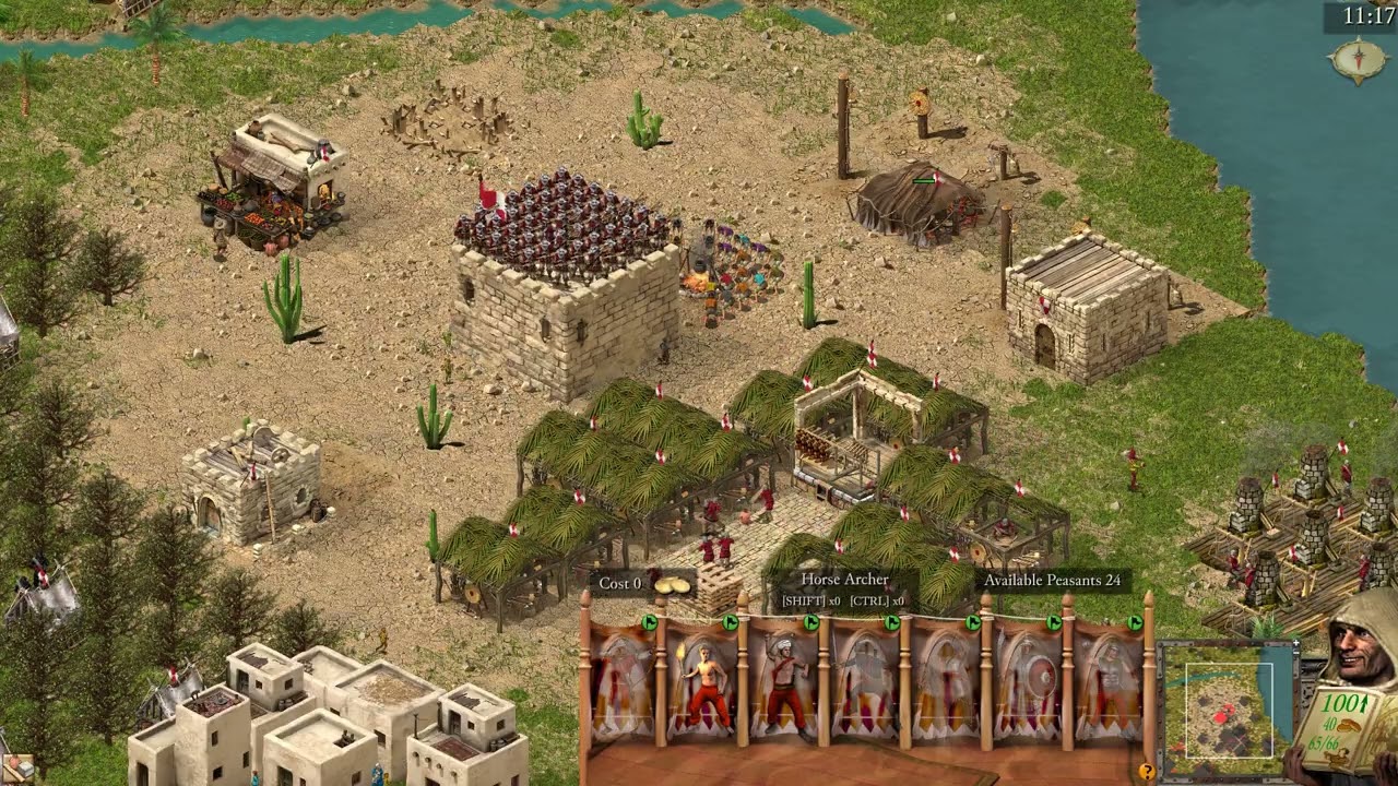 Stronghold Crusader Definitive Edition Mission-78 - Saladin Alone - 30 Maps WarChest Trail - Fast