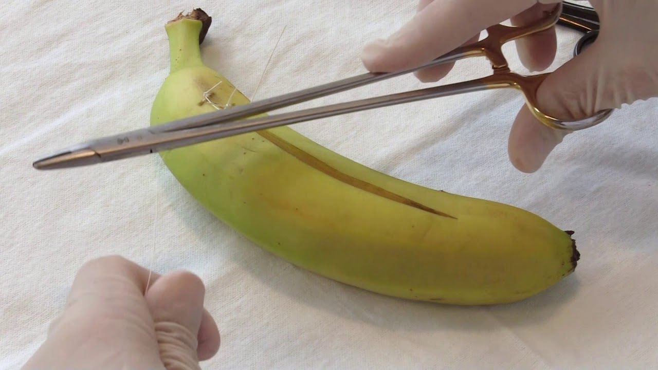 kirurgisk knute og suturer