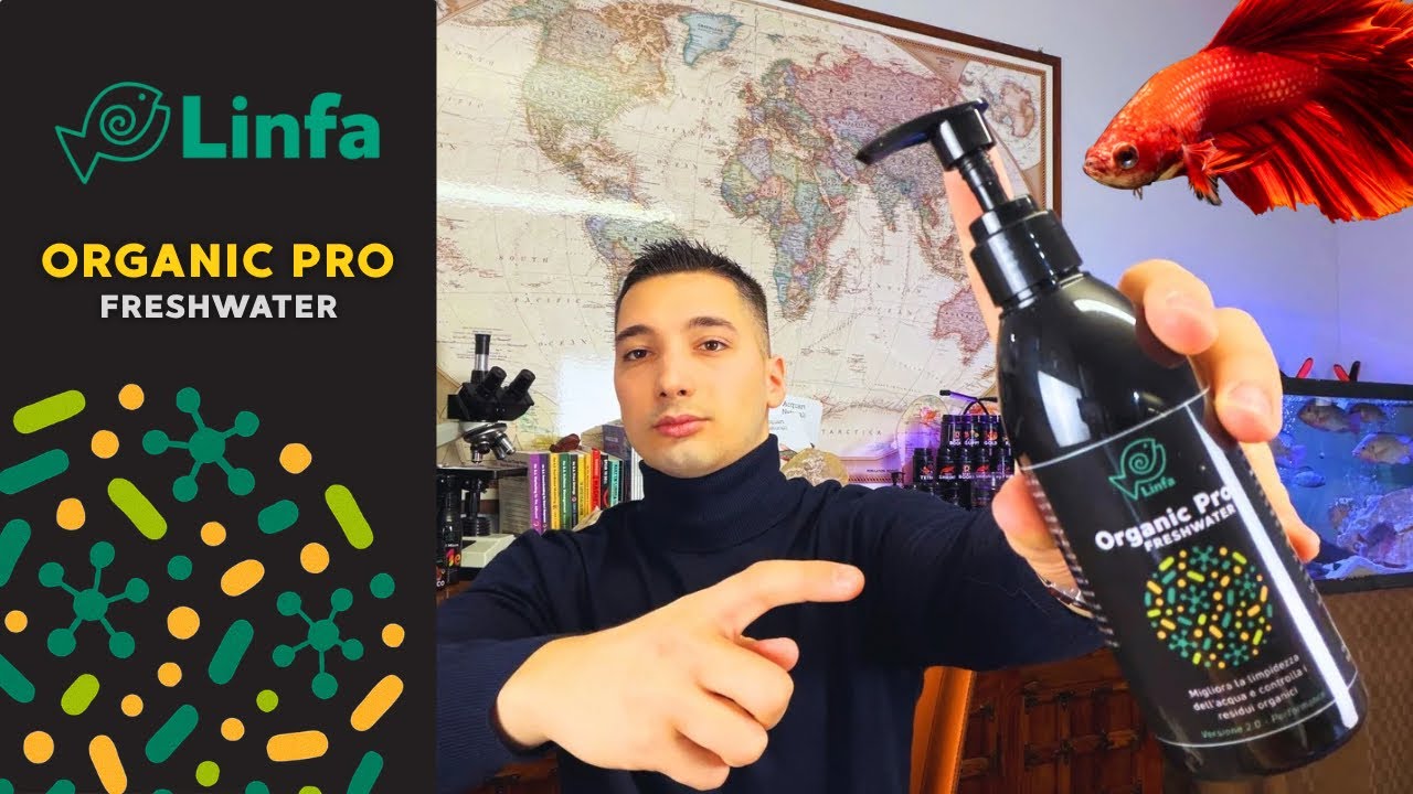 Vi presento LINFA ORGANIC PRO 🔥 Non i soliti batteri per l&rsquo;acquario!